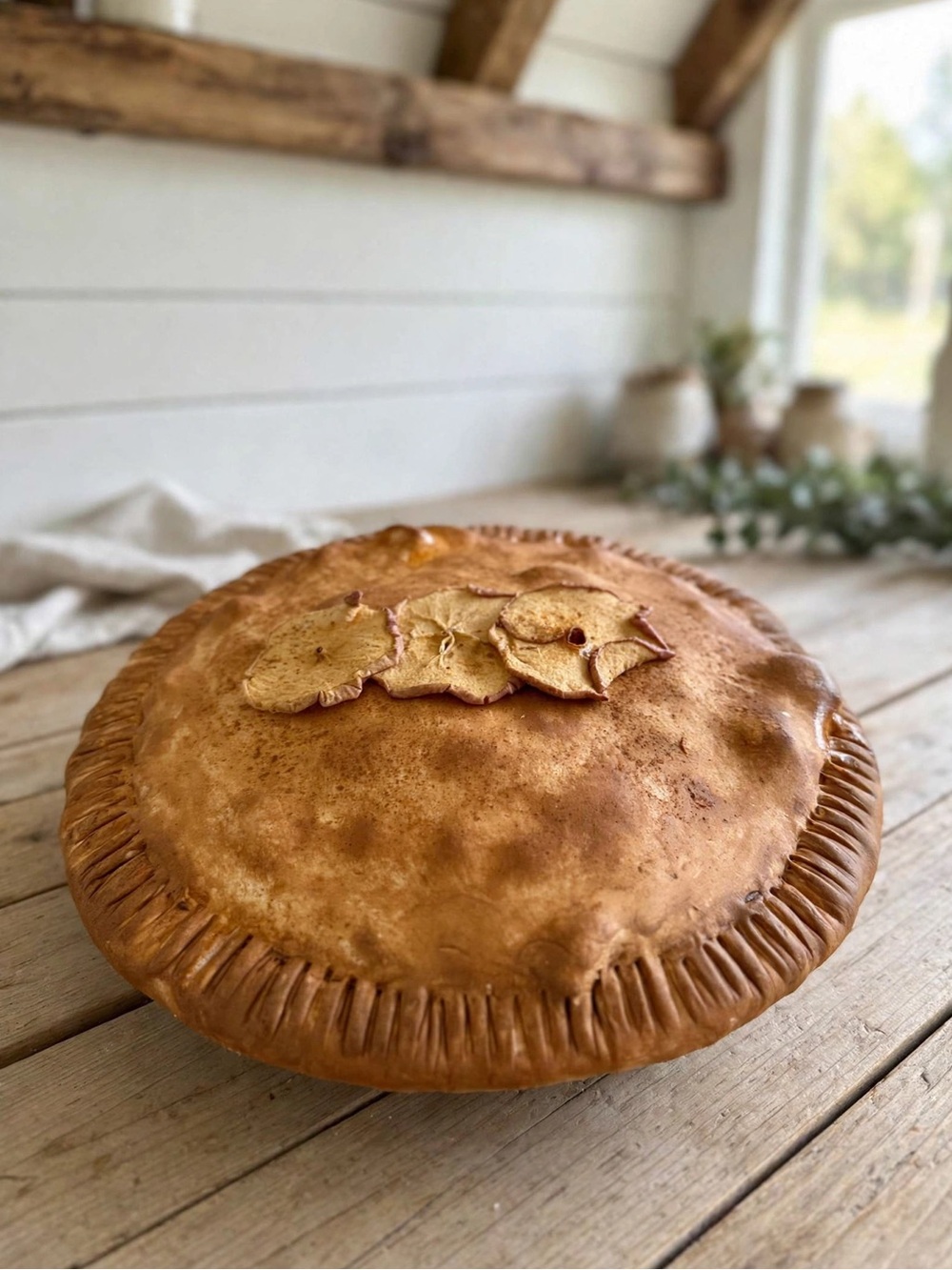 Fake Baked Faux Apple pie - Picture 5 of 5